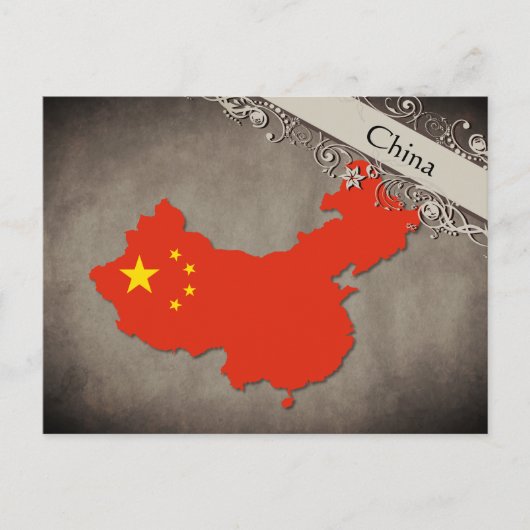 China Briefkaart (Voorkant)