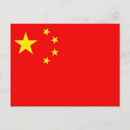 China Briefkaart (Voorkant)