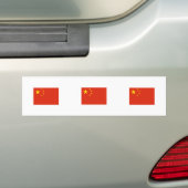 China Bumpersticker (Op auto)