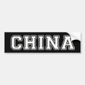 China Bumpersticker (Voorkant)