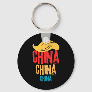 China China Trump recessie 2025 Sleutelhanger