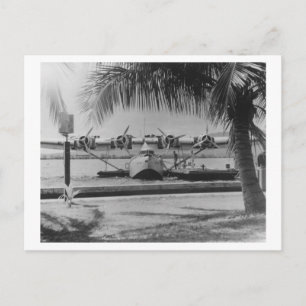 China Clipper Mooring op Hawaiian Island Briefkaart