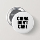China Dont Care Ronde Button 5,7 Cm (Voorkant /achterkant)