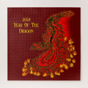 China Draak, 2024 Jaar van de Draak Legpuzzel
