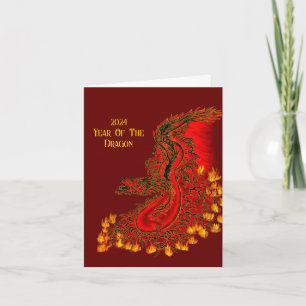 China Dragon, 2024 Jaar van de Draak Kaart