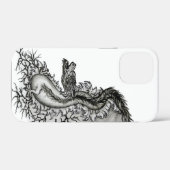 China Dragon, Black and White Design in Tattoostyl Case-Mate iPhone Case (Achterkant (horizontaal))
