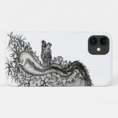 China Dragon, Black and White Design in Tattoostyl Case-Mate iPhone Case (Achterkant (horizontaal))