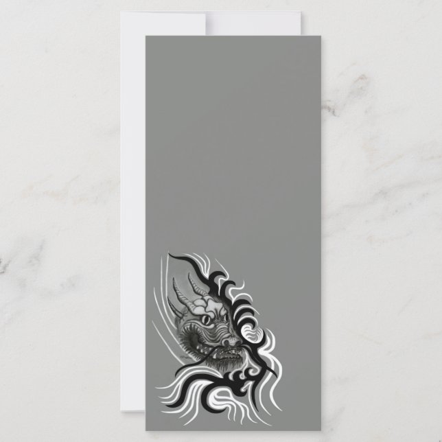 China Dragon in Tattoostyle (Voorkant)