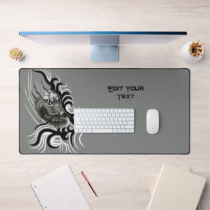 China Dragon in Tattoostyle Bureaumat