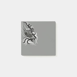 China Dragon in Tattoostyle Post-it® Notes