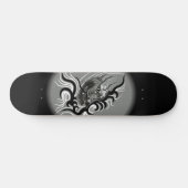 China Dragon in Tattoostyle Skateboard (Horizontaal)