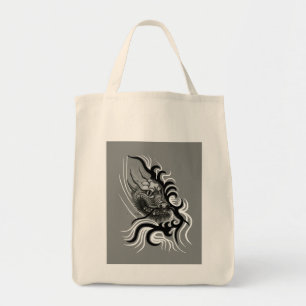 China Dragon in Tattoostyle Tote Bag