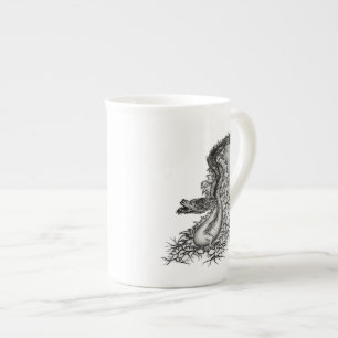 China-Dragon Porselein Kop