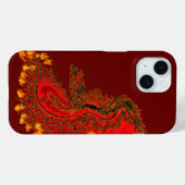 China Dragon red and gold design Case-Mate iPhone Case (Achterkant (horizontaal))