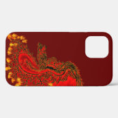 China Dragon red and gold design Case-Mate iPhone Case (Achterkant (horizontaal))