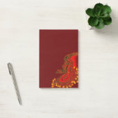China Dragon red and gold design Post-it® Notes (Kantoor)