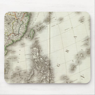 China Engraved Map Muismat