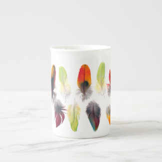 China Feather Cup Porselein Kop