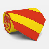 China Flag Colors Elegant Stropdas (Opgerold)