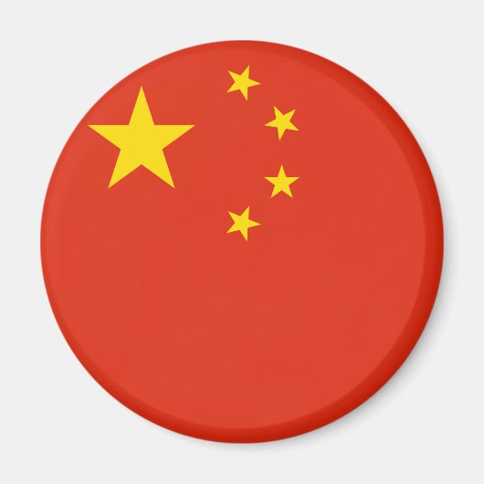 China Flag Magnet Magneet (Voorkant)