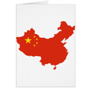 China Flag-map CN