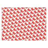 CHINA Flag Map Stijlvol Patriottisch Geometrisch Tafelkleed (Voorkant (Horizontaal))