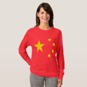 China Flag Star T-shirt (Voorkant volledig)