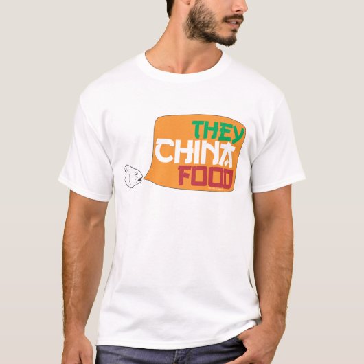 China Food T-shirt (Voorkant)