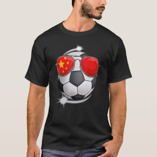 China Football Fan Sunglass Voetbal Chinees T-shirt