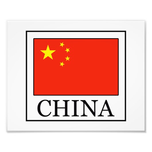 China Foto Afdruk (Voorkant)