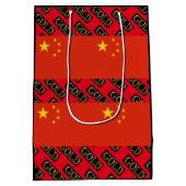 CHINA GOLD MEDIUM CADEAUZAKJE (Achterkant)
