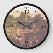 China Guilin rivierboot Grote klok (Voorkant)