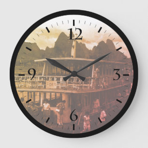  China Guilin rivierboot Grote klok