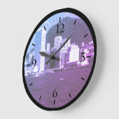 China Hong Kong bay Skyscrapers uitzicht Watch Grote Klok (Hoek)