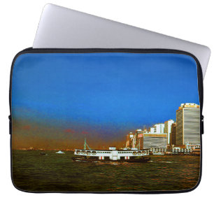 -China Hong-Kong boot skyscraper zee Laptop Sleeve