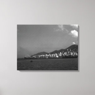  China Hong Kong Uitzicht City Canvas Afdruk