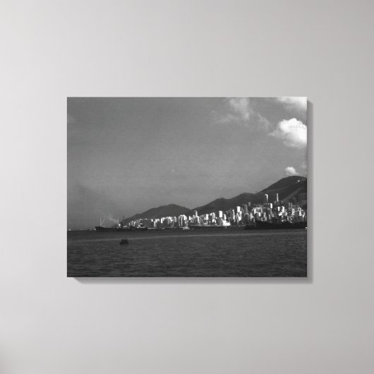 China Hong Kong Uitzicht City Canvas Afdruk (Voorkant)