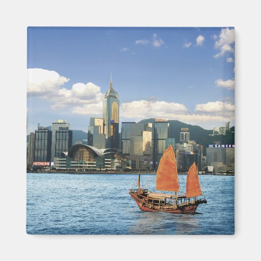 China; Hong Kong; Victoria Harbour; Harbour; A Magneet (Voorkant)