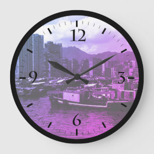  China Hong Kong woonboten River Watch Grote Klok
