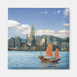 China; Hongkong; Victoria Harbour haven; A Magneet