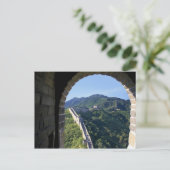 China, Huairou County, Mutianyu sectie van de Briefkaart (Staand voorkant)