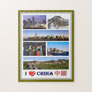 China - Ik hou van - Legpuzzel