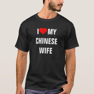 CHINA: Ik hou van mijn Chinese kindershirt T-shirt