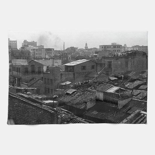 -China-kanton Theedoek (Horizontaal)