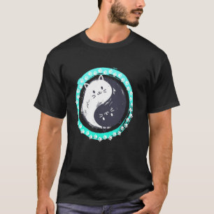 China Kat Liefhebbers Chinese Symbool Kat Teken Yi T-shirt