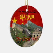 CHINA KERAMISCH ORNAMENT (Rechts)