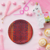 China Khotan Red Blue Yellow Papieren Bordje (Feest)