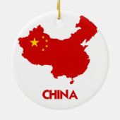 CHINA MAP KERAMISCH ORNAMENT (Achterkant)