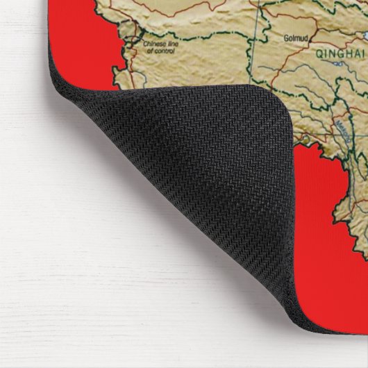 China Map Mousepad Muismat (Hoek)