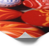 China, Ming Tombs, gekleurde glazen Souvenirs Poster (Hoek)